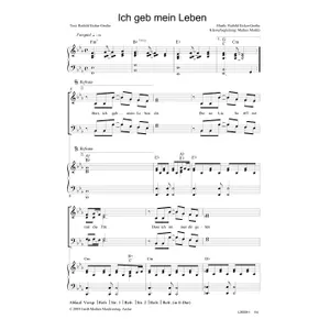 Produktbild des Artikels Ich geb mein Leben (Noten - Download)
