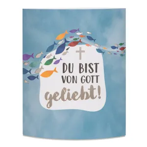 Produktbild des Artikels LED-Papierleuchte - Du bist von Gott geliebt! ()