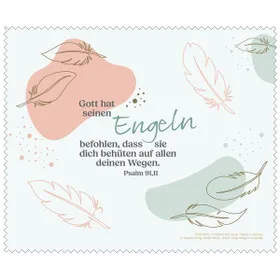 Produktbild des Artikels Mikrofasertuch "Gott hat seinen Engeln befohlen" ()