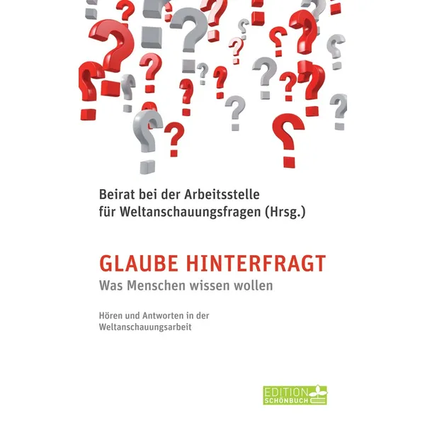 Produktbild des Artikels Glaube hinterfragt (Buch - Paperback)