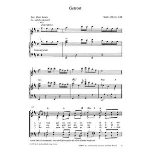 Produktbild des Artikels Getrost (Noten - Download)