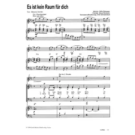 Produktbild des Artikels Es ist kein Raum für dich (Noten - Download)