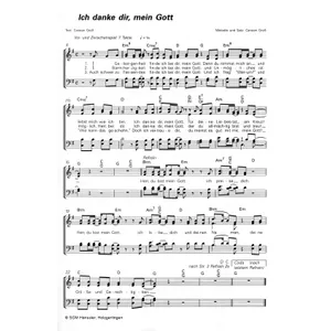 Produktbild des Artikels Ich danke dir mein Gott (Noten - Download)