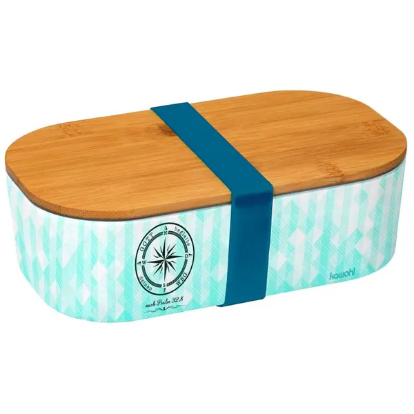Produktbild des Artikels Spar-Paket: Glasflasche und Bambus-Lunch-Box ()