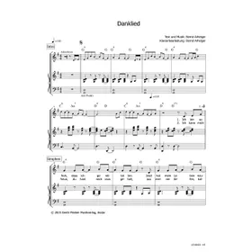 Produktbild des Artikels Danklied (Noten - Download)