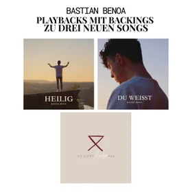 Produktbild des Artikels Bastian Benoa – Playbacks mit Backings zu 3 neuen Songs (MP3-Album - Download)