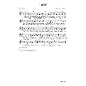 Produktbild des Artikels Ruth (Noten - Download)