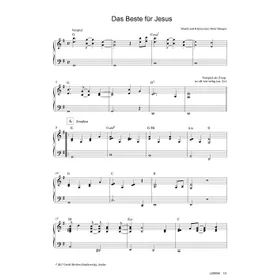 Produktbild des Artikels Das Beste für Jesus (Noten - Download)
