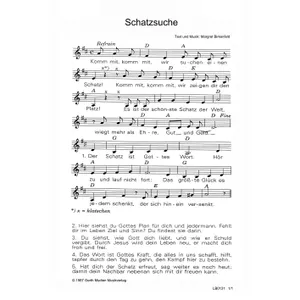 Produktbild des Artikels Schatzsuche (Noten - Download)