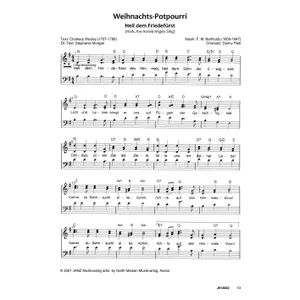 Produktbild des Artikels Weihnachts-Potpourri (Noten - Download)