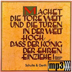 Produktbild des Artikels Machet die Tore weit (MP3-Album - Download)