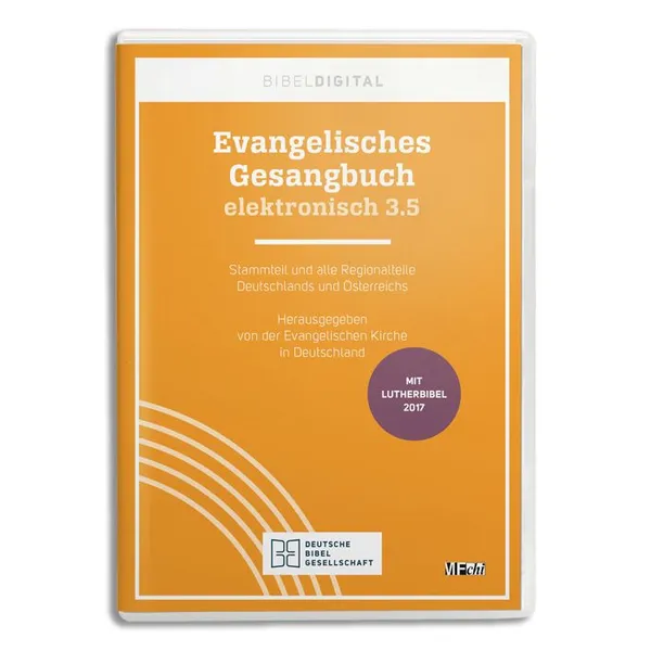 Produktbild des Artikels Evangelisches Gesangbuch elektronisch 3.5 (Software - CD-ROM)