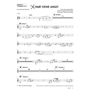 Produktbild des Artikels Habt keine Angst (1. Trompete in C) (Noten - Download)