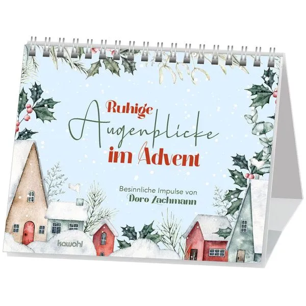 Produktbild des Artikels Ruhige Augenblicke im Advent - Adventskalender (Kalender - Spiralbindung)