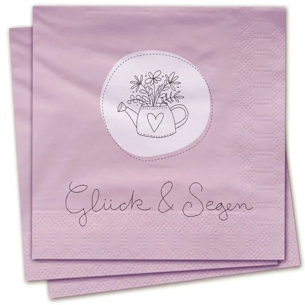 Produktbild des Artikels Servietten - Glück & Segen ()