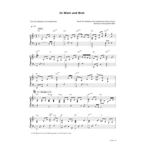 Produktbild des Artikels In Wein und Brot (Noten - Download)