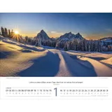 Stimmungsbild zu Schweizer Bergkalender 2026 - Deutsch