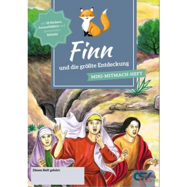 Produktbild des Artikels Finn und die größte Entdeckung - Mini-Mitmach-Heft (Buch - Geheftet)