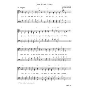 Produktbild des Artikels Jesus, dich will ich ehren (Noten - Download)