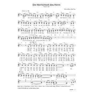 Produktbild des Artikels Die Herrlichkeit des Herrn (Noten - Download)