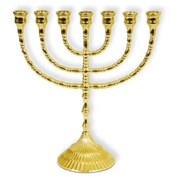 Produktbild des Artikels Menorah groß - gold ()