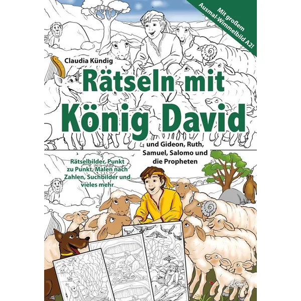Produktbild des Artikels Rätseln mit König David (Buch - Gebunden (Flexcover))