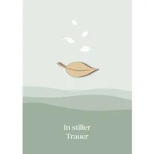 Produktbild des Artikels Faltkarte - In stiller Trauer (Schreibwaren)