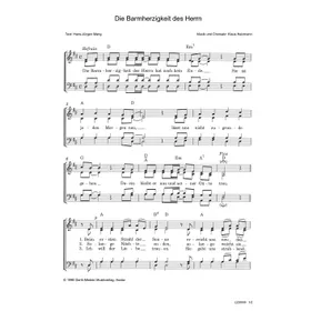 Produktbild des Artikels Die Barmherzigkeit des Herrn (Noten - Download)