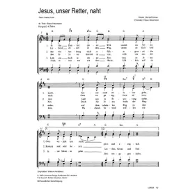 Produktbild des Artikels Jesus, unser Retter, naht (Noten - Download)