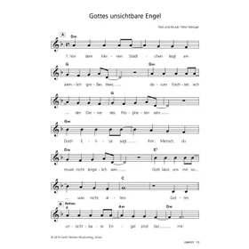 Produktbild des Artikels Gottes unsichtbare Engel (Noten - Download)