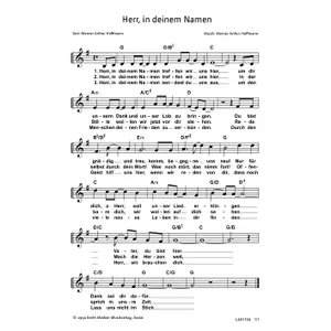 Produktbild des Artikels Herr, in deinem Namen (Noten - Download)