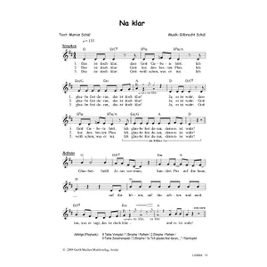 Produktbild des Artikels Na klar (Noten - Download)