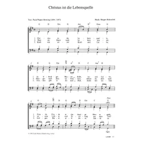 Produktbild des Artikels Christus ist die Lebensquelle (Noten - Download)