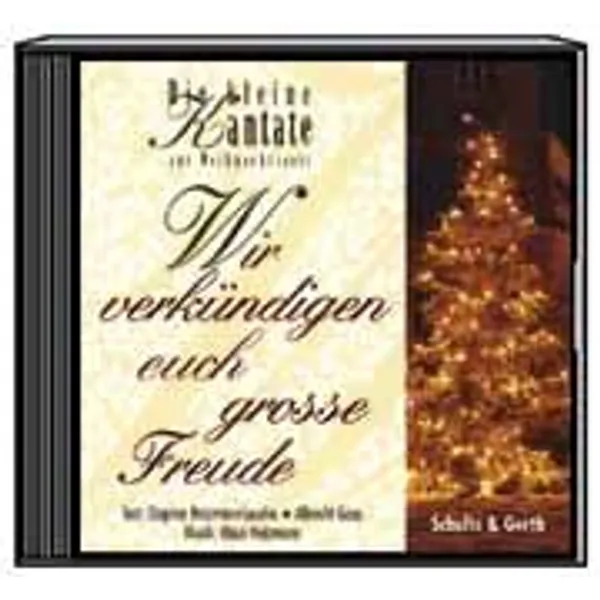 Produktbild des Artikels Wir verkündigen Euch grosse Freude (Audio - CD)