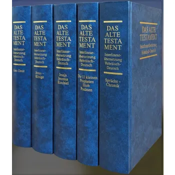 Produktbild des Artikels Interlinearübersetzung AT hebräisch-deutsch - Paket (Bibel - Gebunden)