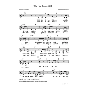 Produktbild des Artikels Wie der Regen fällt (Noten - Download)
