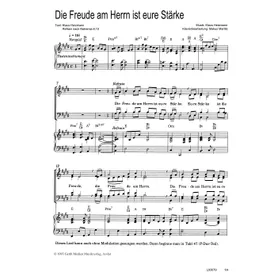 Produktbild des Artikels Die Freude am Herrn ist eure Stärke (Noten - Download)