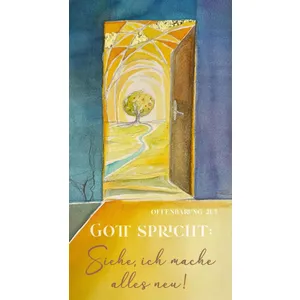 Produktbild des Artikels Jahreslosung 2026 - Metallschild "Kunst" ()