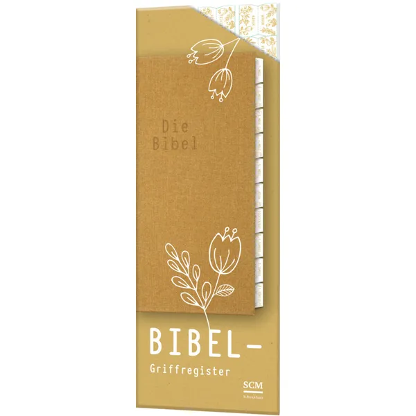 Produktbild des Artikels Bibel-Griffregister mit Folienprägung ()
