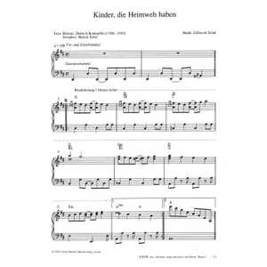 Produktbild des Artikels Kinder, die Heimweh haben (Noten - Download)