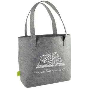 Produktbild des Artikels Filz-Shopper "unendlich wertvoll" ()