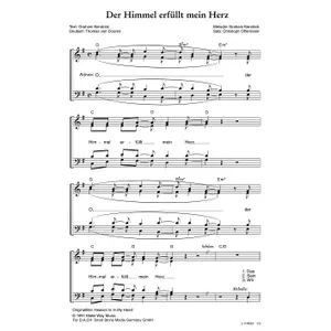 Produktbild des Artikels Der Himmel erfüllt mein Herz (Noten - Download)