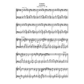 Produktbild des Artikels Eckstein (Noten - Download)