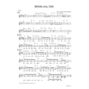 Produktbild des Artikels Behüte uns, Gott (Noten - Download)