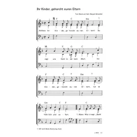 Produktbild des Artikels Ihr Kinder, gehorcht euren Eltern (Noten - Download)