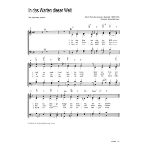 Produktbild des Artikels In das Warten dieser Welt (Noten - Download)