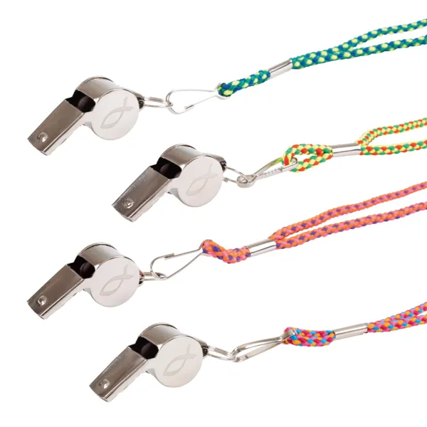 Produktbild des Artikels Metall-Trillerpfeife "Ichthys" ()