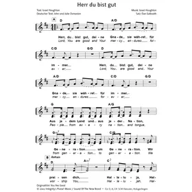 Produktbild des Artikels Herr du bist gut (Noten - Download)