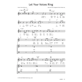 Produktbild des Artikels Let Your Voices Ring (Noten - Download)