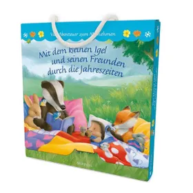 Produktbild des Artikels Mit dem kleinen Igel und seinen Freunden durch die Jahreszeiten (Buch)